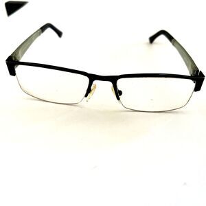 Michael Ryen Europa Eyeglasses MR-196 Col 03 Frames Only Black 55-19-140